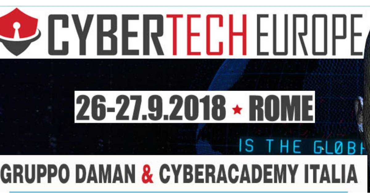 Cybertech 2018 Roma, l'evento di cyber security tecnologica | DCommerce.it