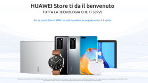 Huawei lancia il suo negozio ecommerce, sconti sugli smartphone