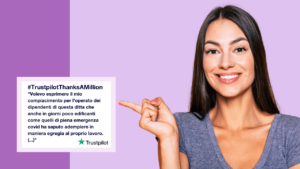Trustpilot lancia la campagna “Thanks a Million” per le aziende che affrontano meglio la crisi