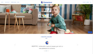 Clementoni presenta il nuovo sito: navigazione più intuitiva e shop online
