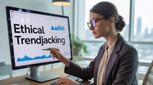 Trendjacking etico strategie marketing digitale brand reputation