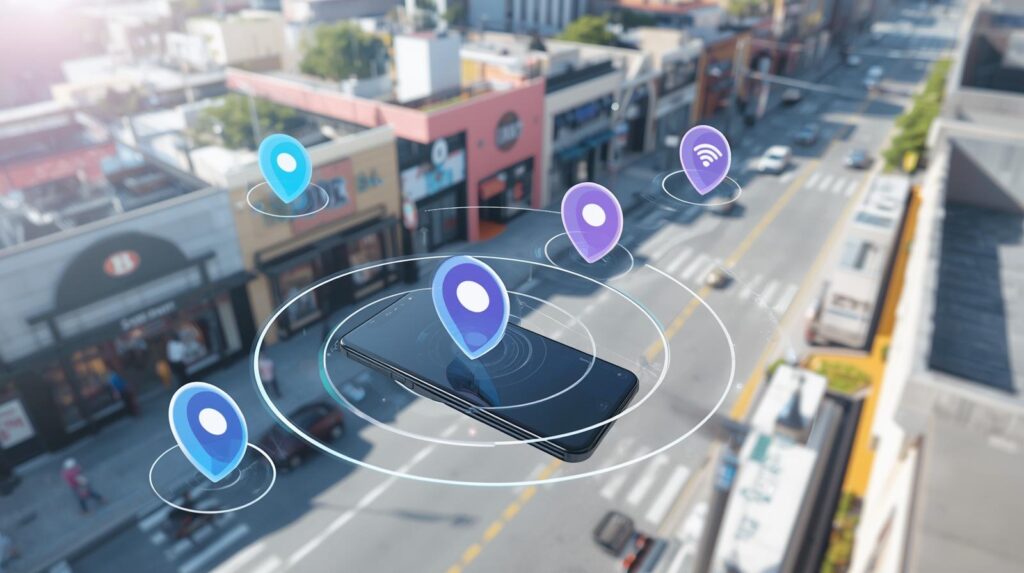 Geofencing Marketing strategia per negozi locali