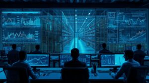 Demand sensing logistica: schermo con previsioni di vendita generate dall’intelligenza artificiale